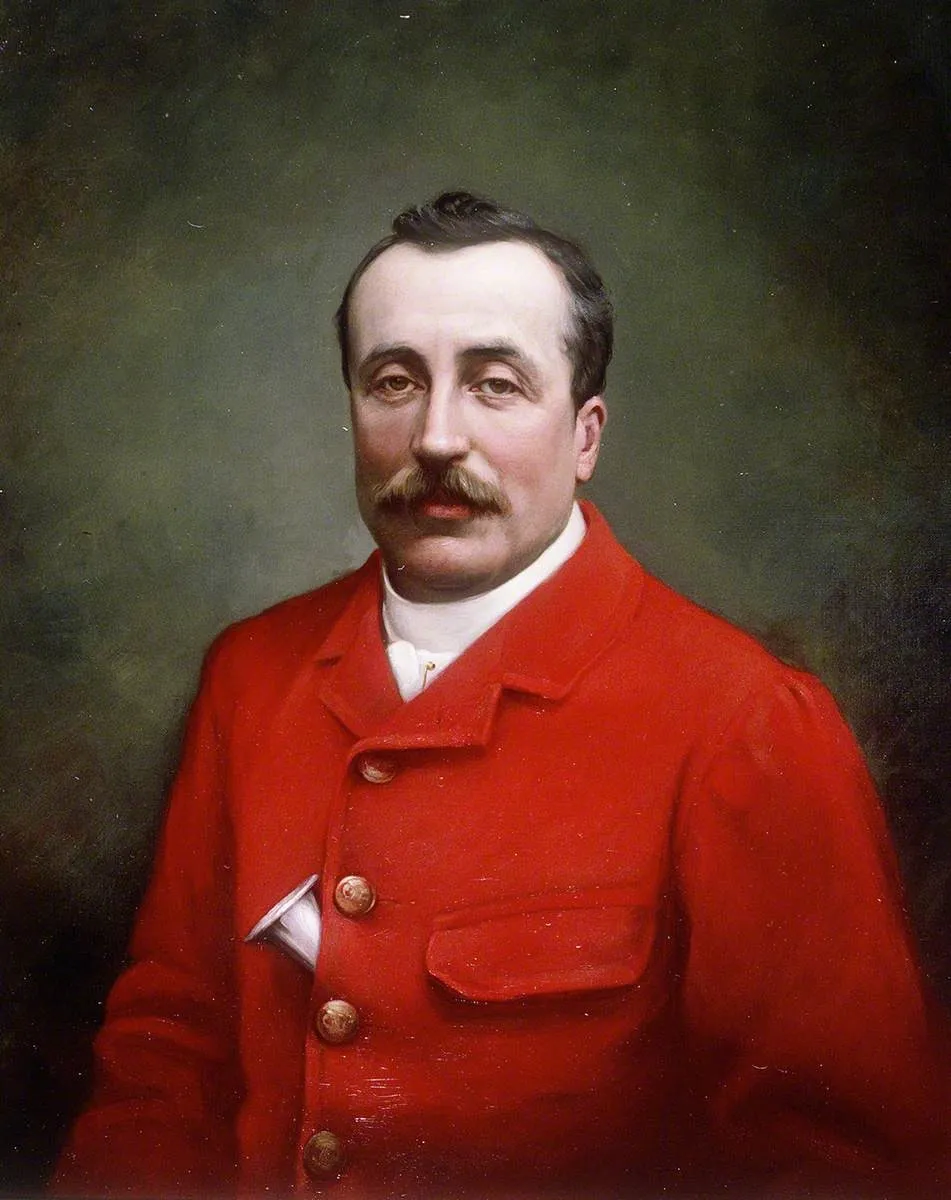 Pryse Pryse Pryse of Lodge Park (d.1900), by Unknown, oil, 1900