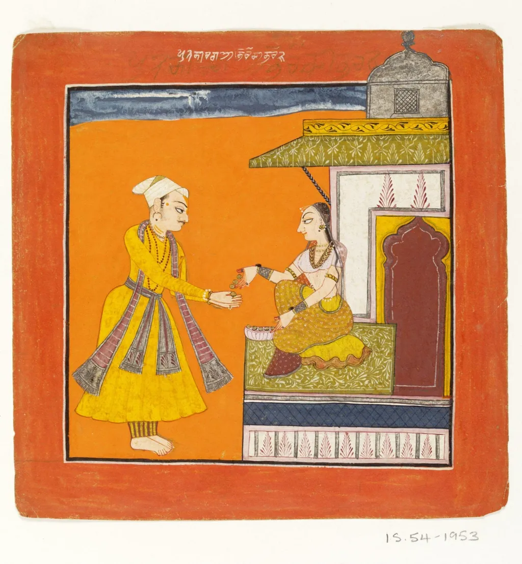 Punaki Ragani, by Unknown, paint, 1700