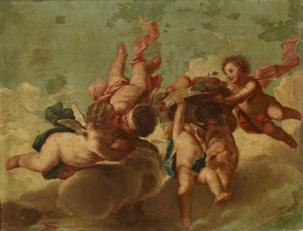 Putti, by Unknown