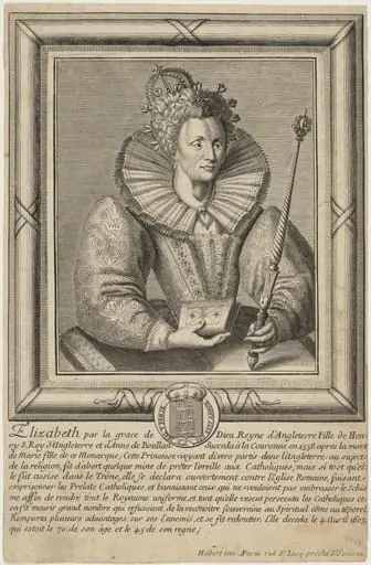 Queen Elizabeth, by Unknown