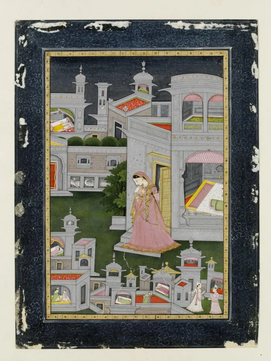 Radha, by Unknown, paint, 1810