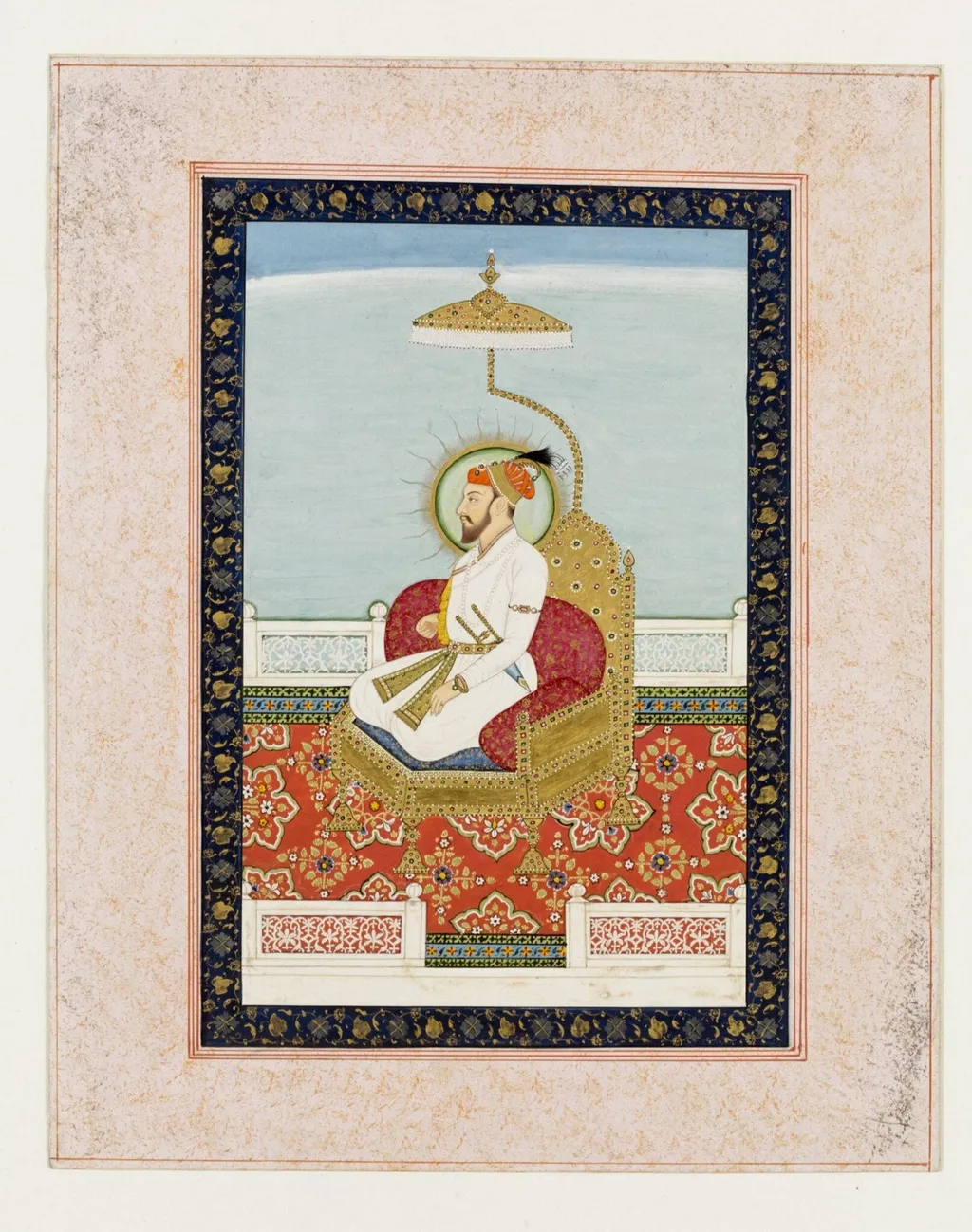 Rafi-U'ddaula, by Unknown, paint, 1840
