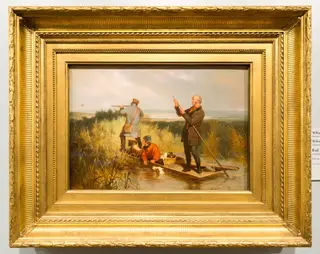 Rail Shooting, by Unknown, 1850