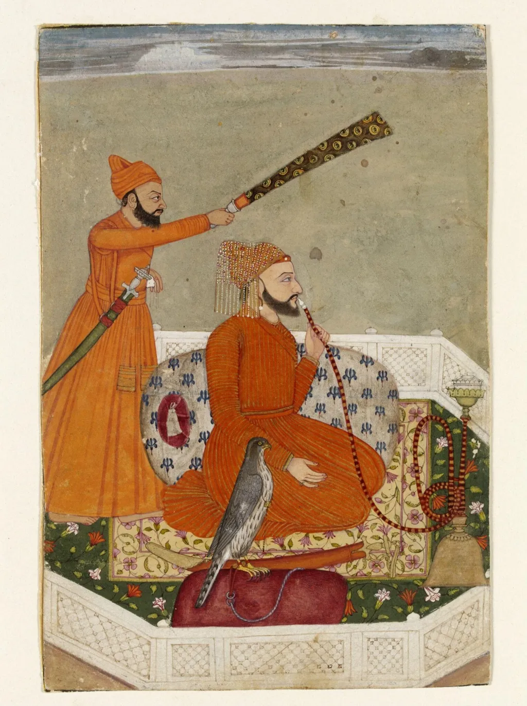Raja Devi Chand, by Unknown, paint, 1750