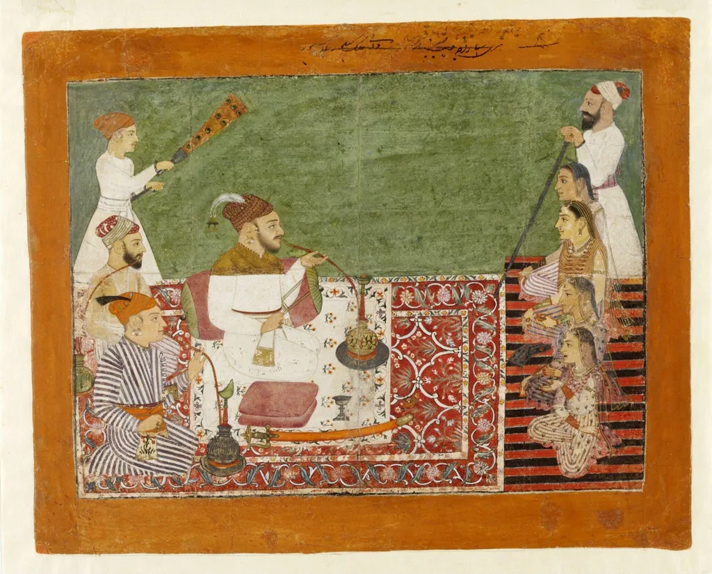 Raja Dip Chand of Bilaspur, by Unknown, paint, 1660
