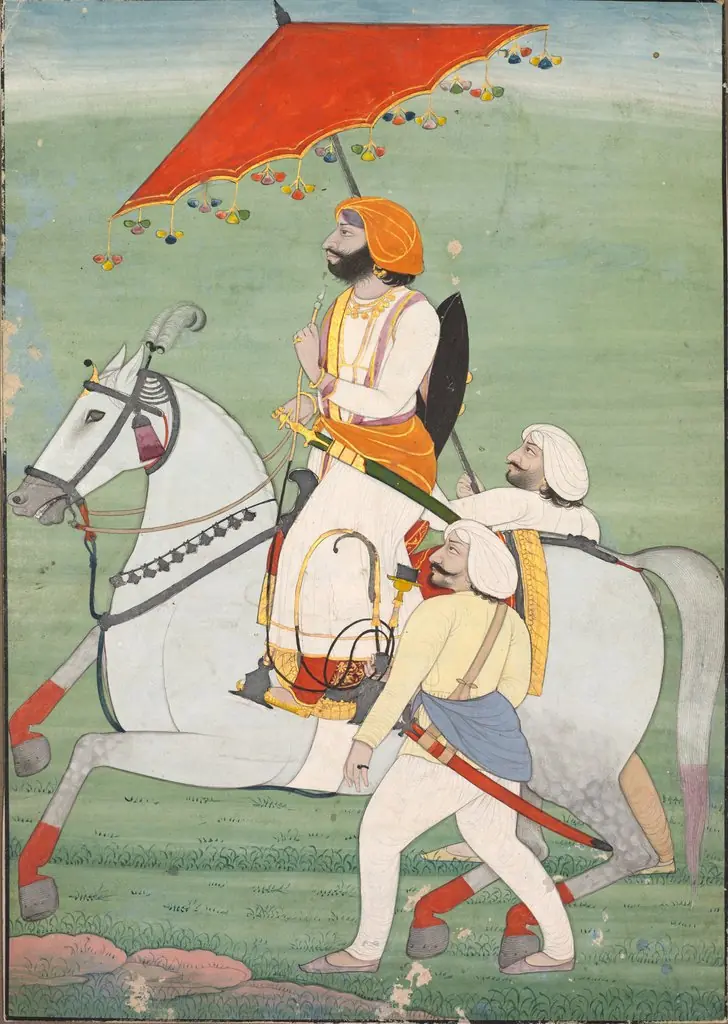 Raja Gulab Singh, by Unknown