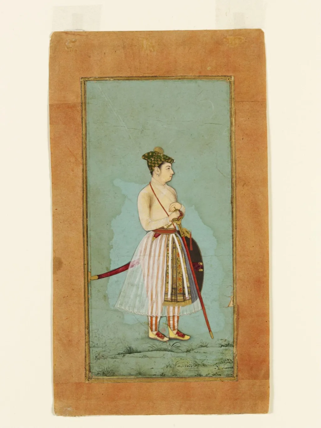 Raja Jaswant Singh of Jodhpur, by Unknown, paint, 1660