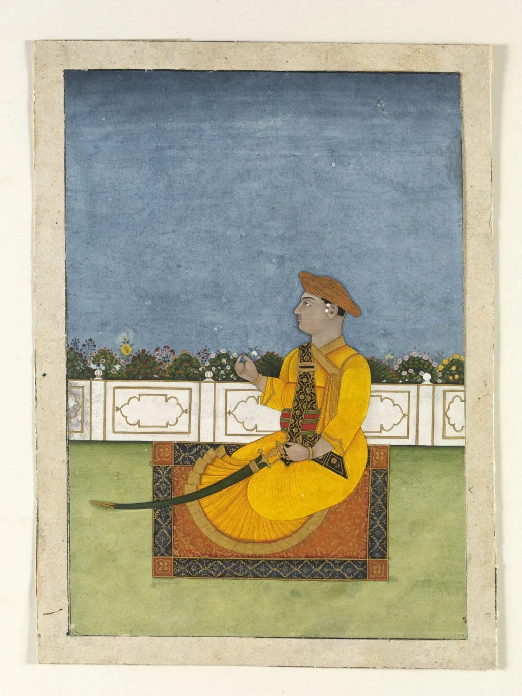 Raja Lachhman, by Unknown, paint, 1850