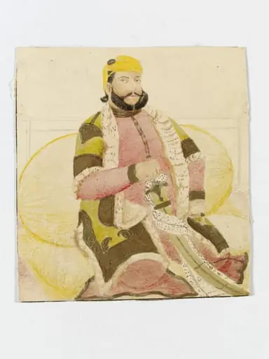 Raja Prithi Singh, by Unknown