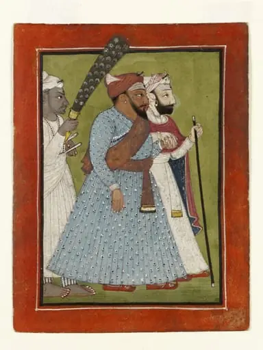 Raja Shamsher Sen and Dhurchatia Sen, by Unknown
