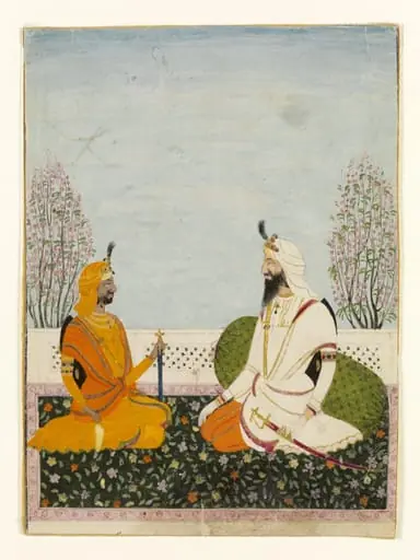 Raja Suchet Singh and Raja Dhian Singh, by Unknown