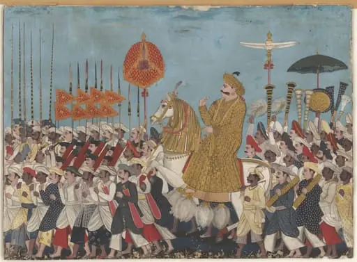 Raja Tulsaji of Tanjore, by Unknown