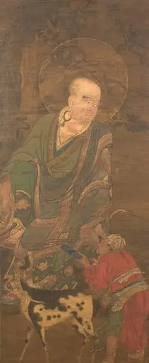 羅漢図|Rakan, by Unknown, 1486