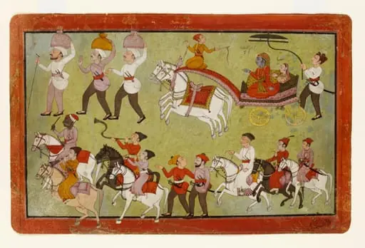 Rama and Sita, by Unknown