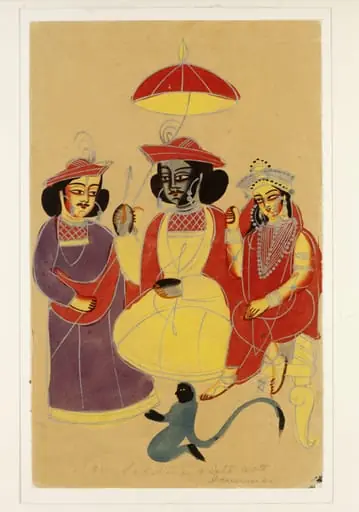 Rama, Lakshmana and Sita, by Unknown