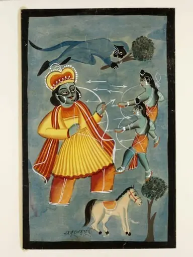 Rama, Lava and Kusha, by Unknown