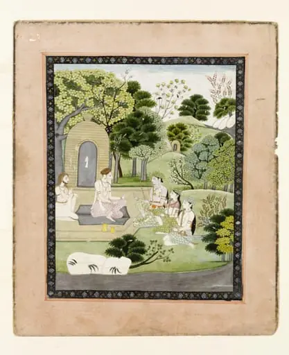 Rama, Sita and Lakhshmana, by Unknown