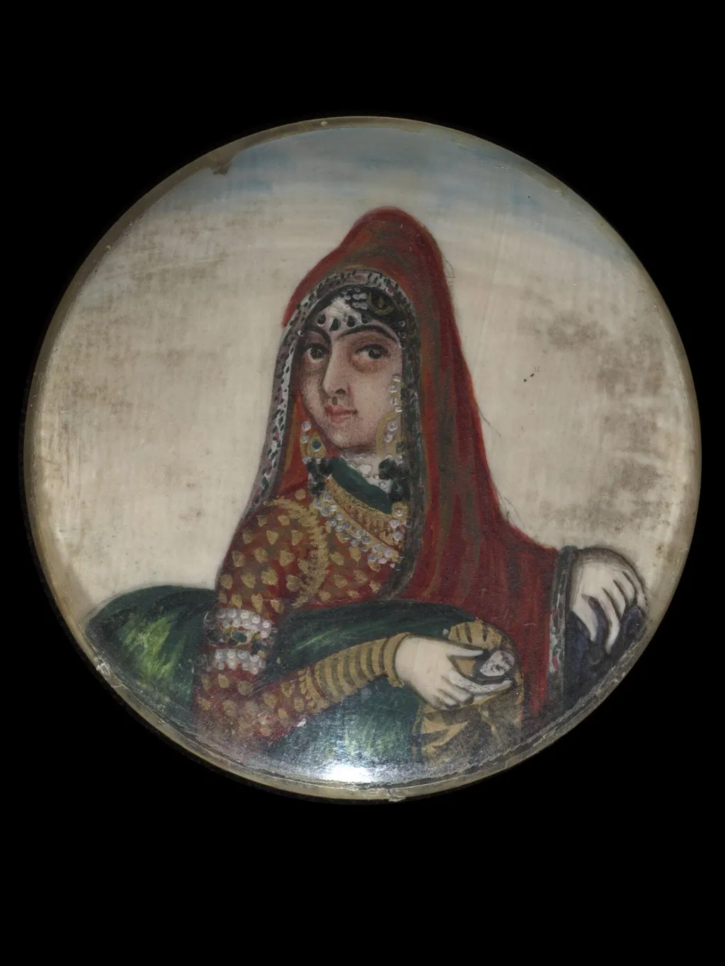 Rani Jindan, by Unknown, paint, 1850