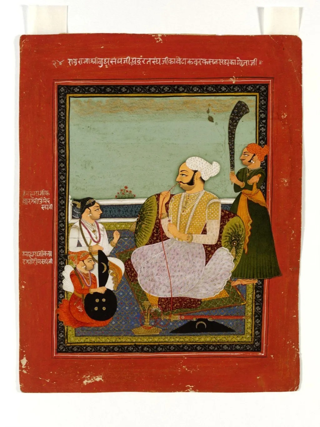 Rao Budh Singh of Bundi, by Unknown, paint, 1743