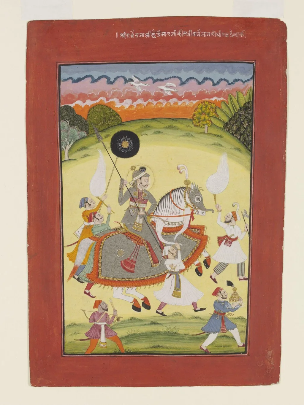 Rao Chhattar Sal, by Unknown, paint, 1800