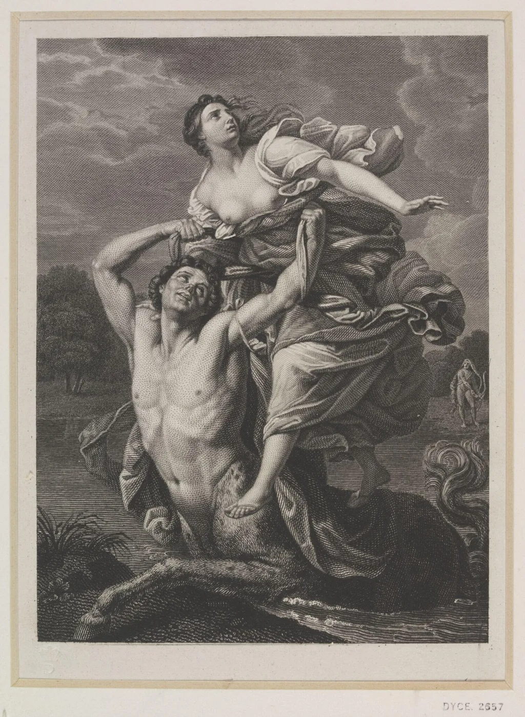 Rape of Deianeira, by Unknown, 1850