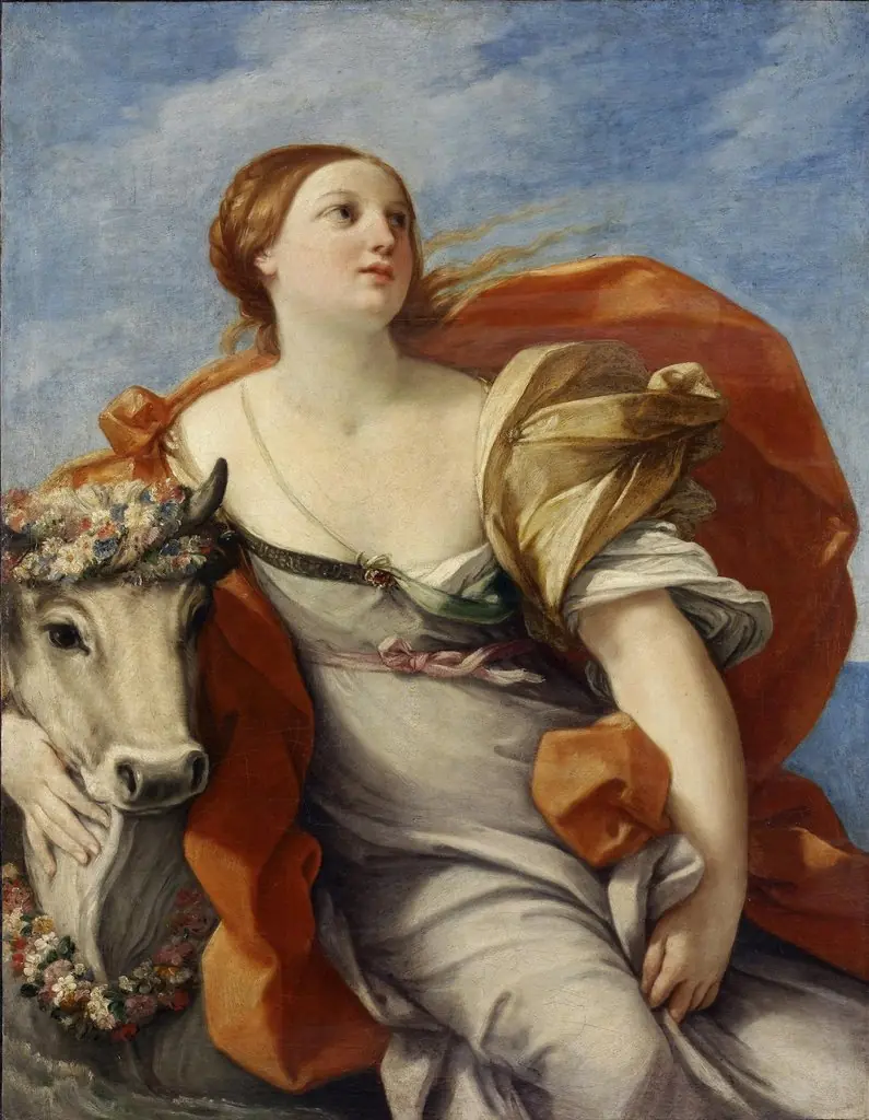 Rape of Europa, by Unknown