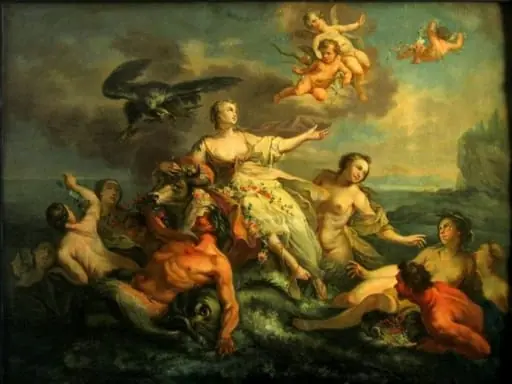 Răpirea Europei. Pandant: Venus și Vulcan, by Unknown