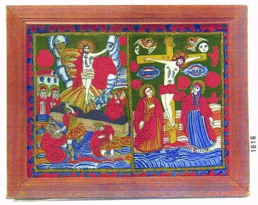 Răstignirea și învierea Mântuitorului Iisus Hristos, by Unknown