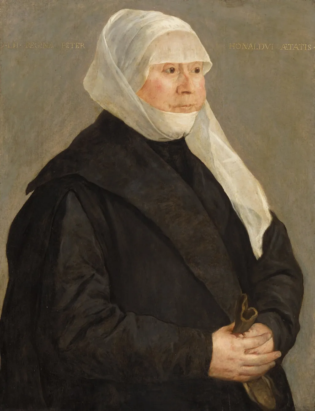 Regina von Stetten (1499-1562), Gemahlin des Peter Honold, by Unknown, unspecified, 1552