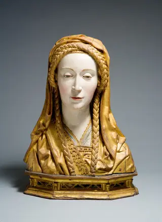 Reliquary Bust of a Female Saint, by Unknown, 1550