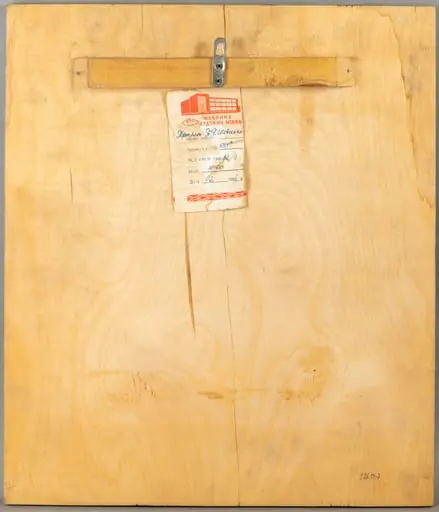 Reproducere pe lemn, reprezentând pe Taras Sevcenko (1814-1861), poetul național al Ucrainei, Moscova, 1985, by Unknown