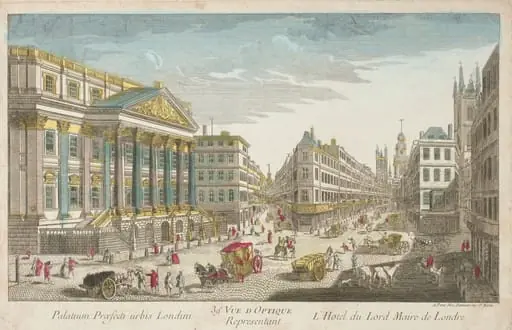 Residence of the Lord Mayor of London, by Unknown