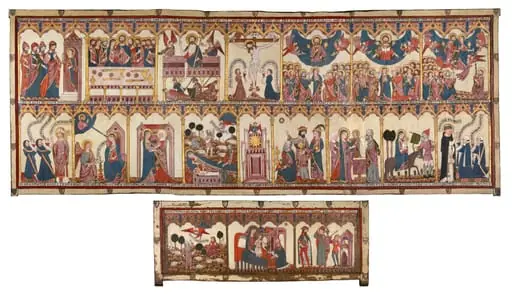 Retable and Frontal of the Life of Christ and the Virgin, by Unknown