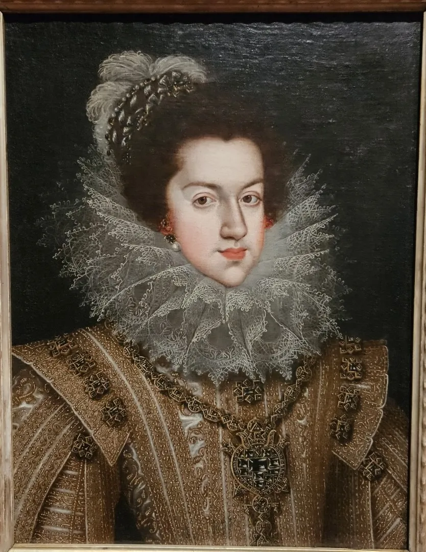 Retrato da Rainha Isabel de Bourbon como Princesa das Astúrias, by Unknown, unspecified, 1700
