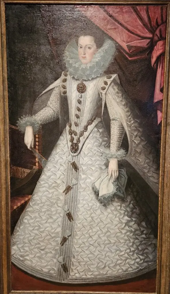 Retrato da Rainha Margarida de Áustria, by Unknown