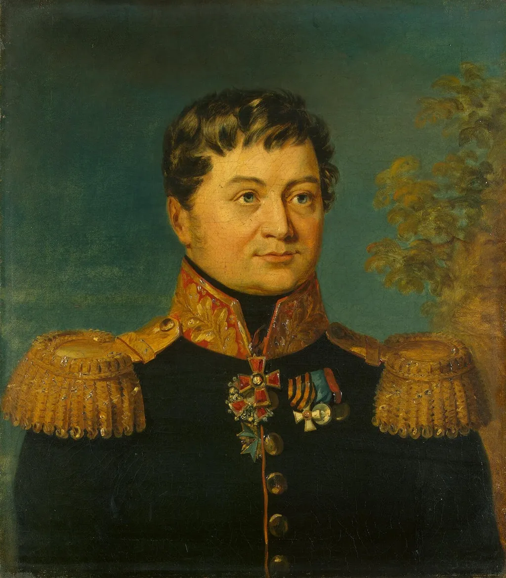 Retrato de Andréi P. Turcháninov (1779 -1830) (2.º), by Unknown, oil, 1824