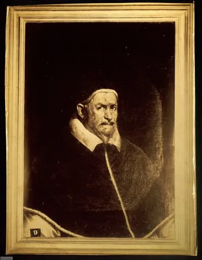 [Retrato del Papa Inocencio X, por Velázquez], by Unknown