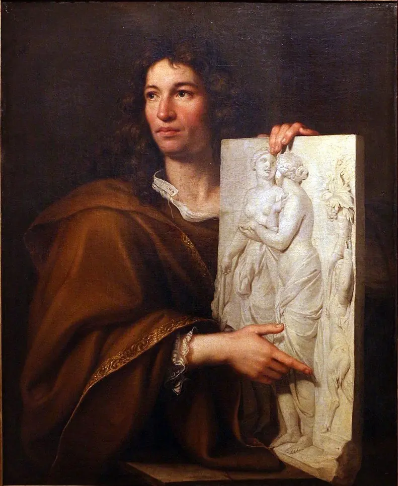 Retrato do escultor Jacques Buirette, by Unknown