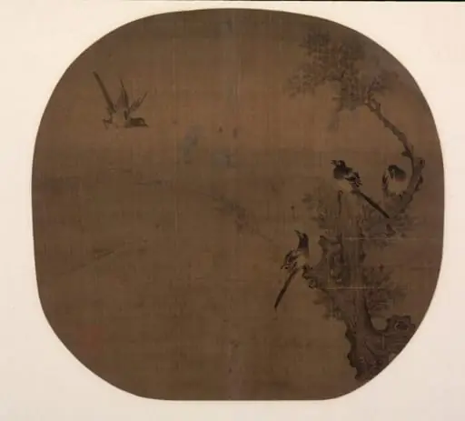 Returning Birds and Old Cypress, by Unknown