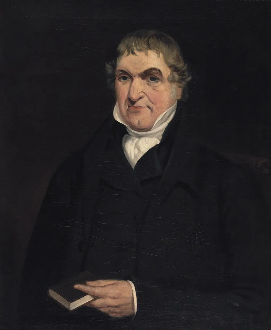 Rev. John Davies, by Unknown, oil, 1810
