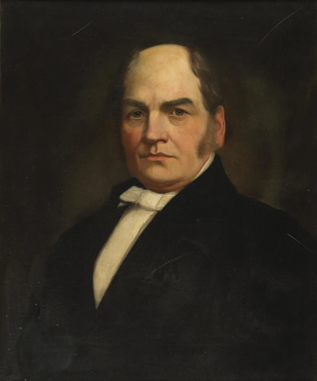 Rev. John Hughes, by Unknown, oil, 1845
