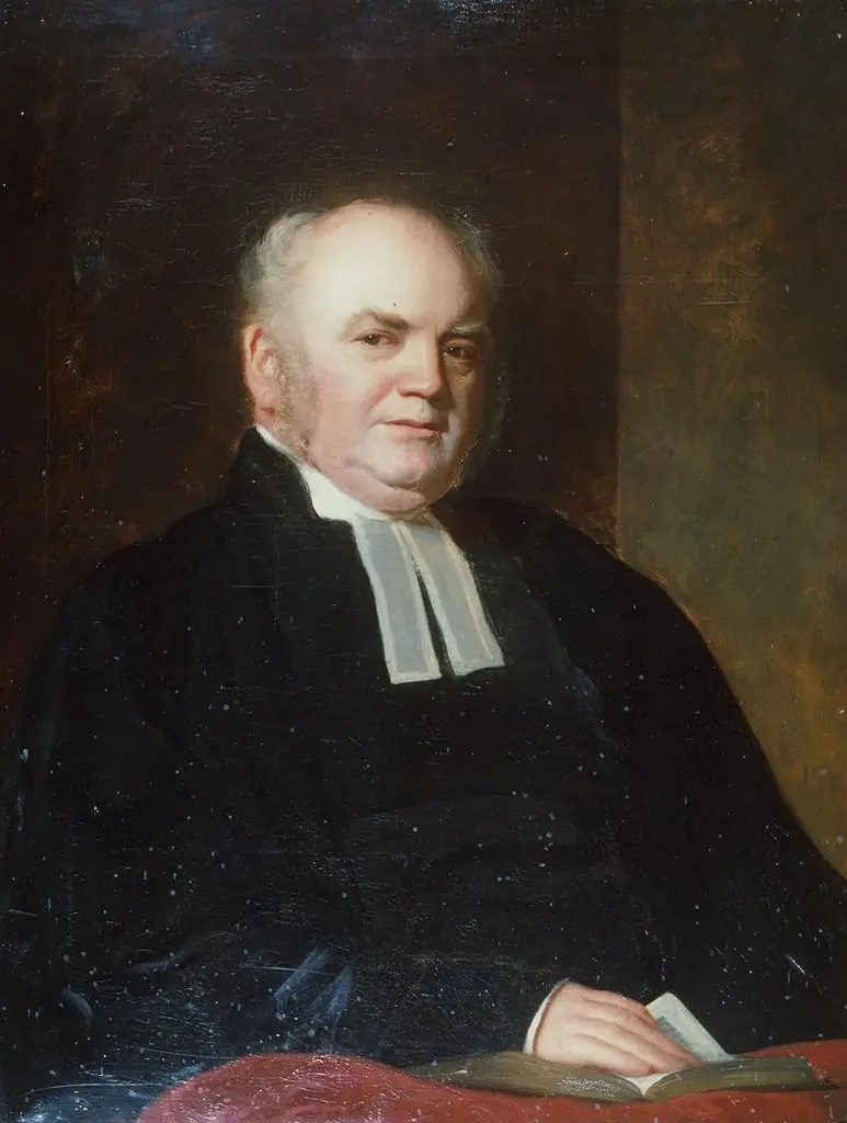 Revd.John Hughes, 1787-1860, by Unknown