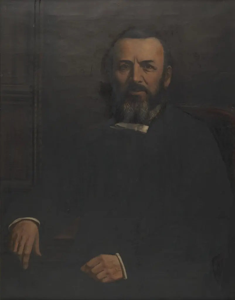 Reverend David Phillips, by Unknown