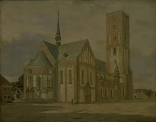 Ribe Cathedral, by Unknown