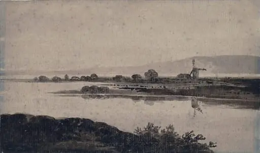 River Scene, by Unknown