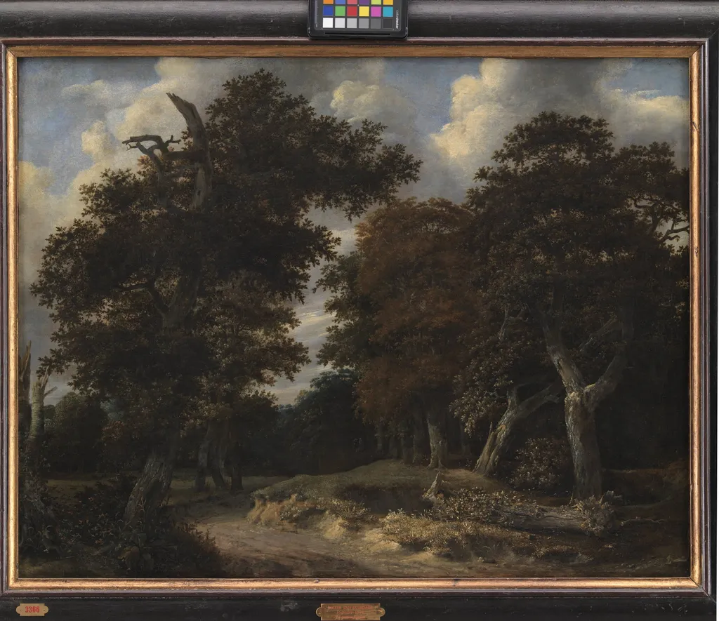Road through an Oak Forest, by Unknown, 1650