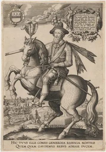 Robert Devereux, Second Earl of Essex, by Unknown