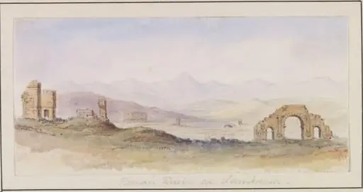 Roman Ruins at Lambessa, by Unknown
