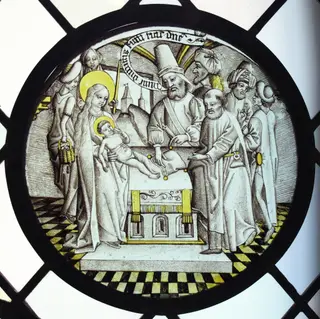 Roundel with the Circumcision, by Unknown, 1493