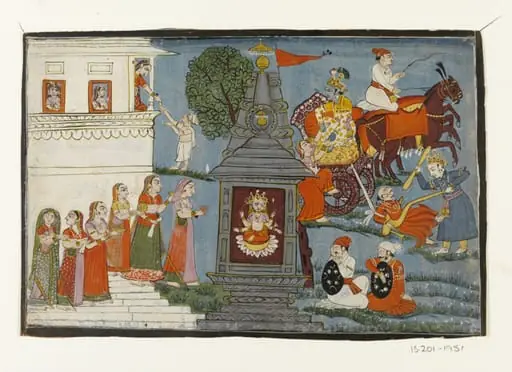 Rukmini, by Unknown